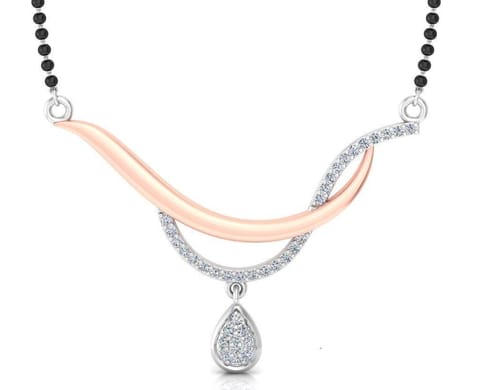 Vasundhara (Mother Earth) Diamond Mangalsutra
