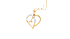 Heart of Love Diamond Pendant