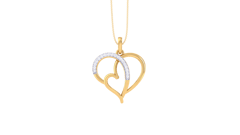 Heart of Love Diamond Pendant